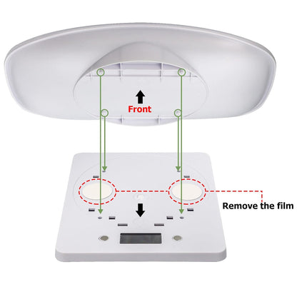 Digital Small Animals Scales for Weighing with Tape Measure, Puppy Whelping Scale Weigh Your Kitten, Rabbit with High Precision, Multifunction Electronic Baby Scales for Small Dogs Cats Crawl Pet