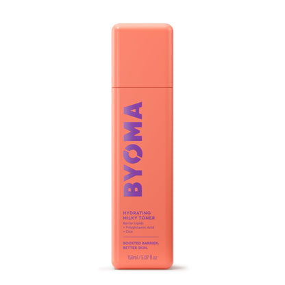 BYOMA Hydrating Milky Toner - Dewy, Ultra Hydrating Toner for Face - Soothes Skin, Locks in Moisture, Reduces Redness - Barrier Repair - 5.07 fl oz