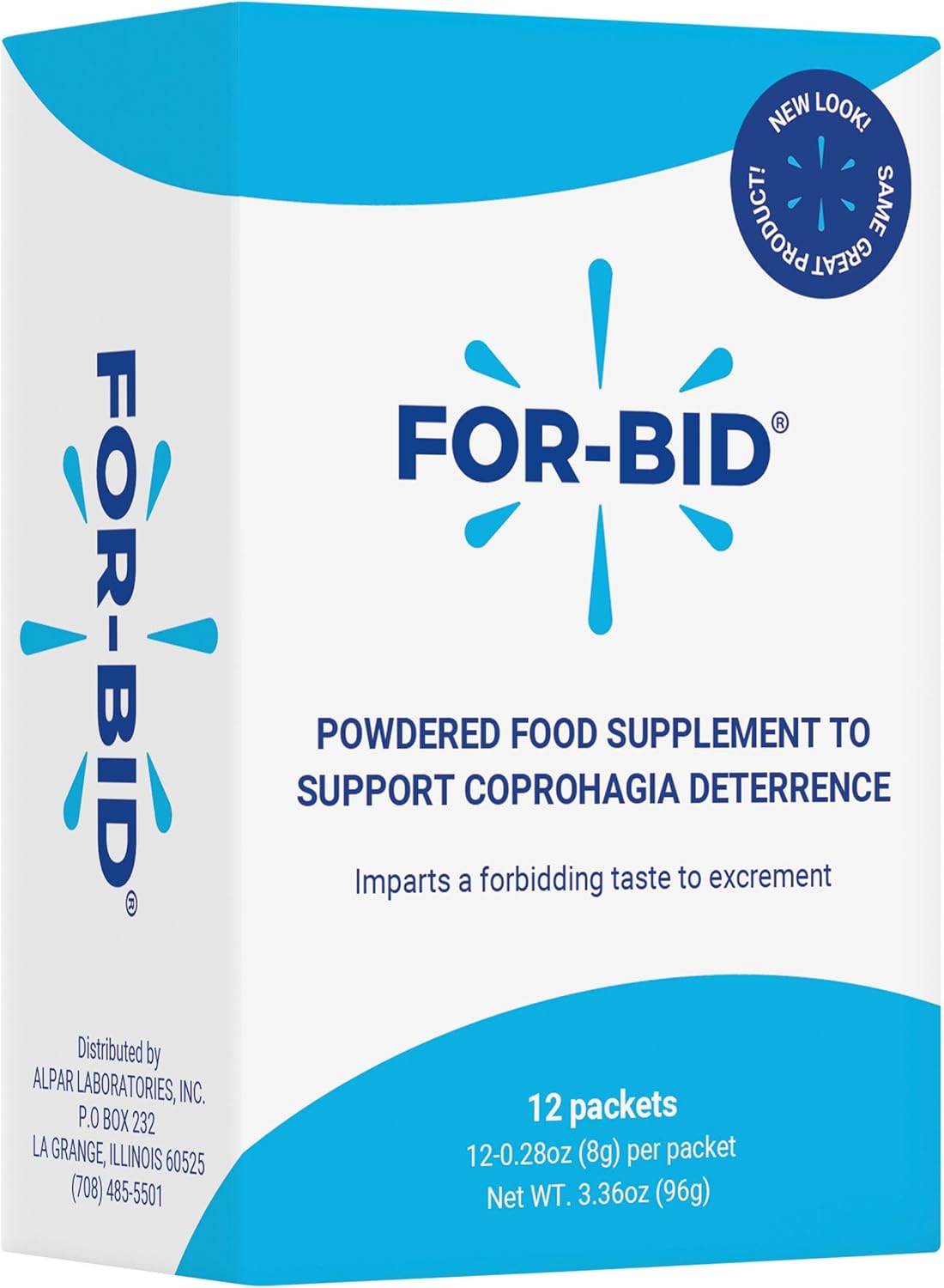 for Dogs and Cats | Stool Eating & Coprophagia Deterrent | Dog & Cat Food Powder Additive to Prevent Dogs from Eating Poop | Safe for Your Pets | Vet Recommended Formula for Anti-Coprophagia