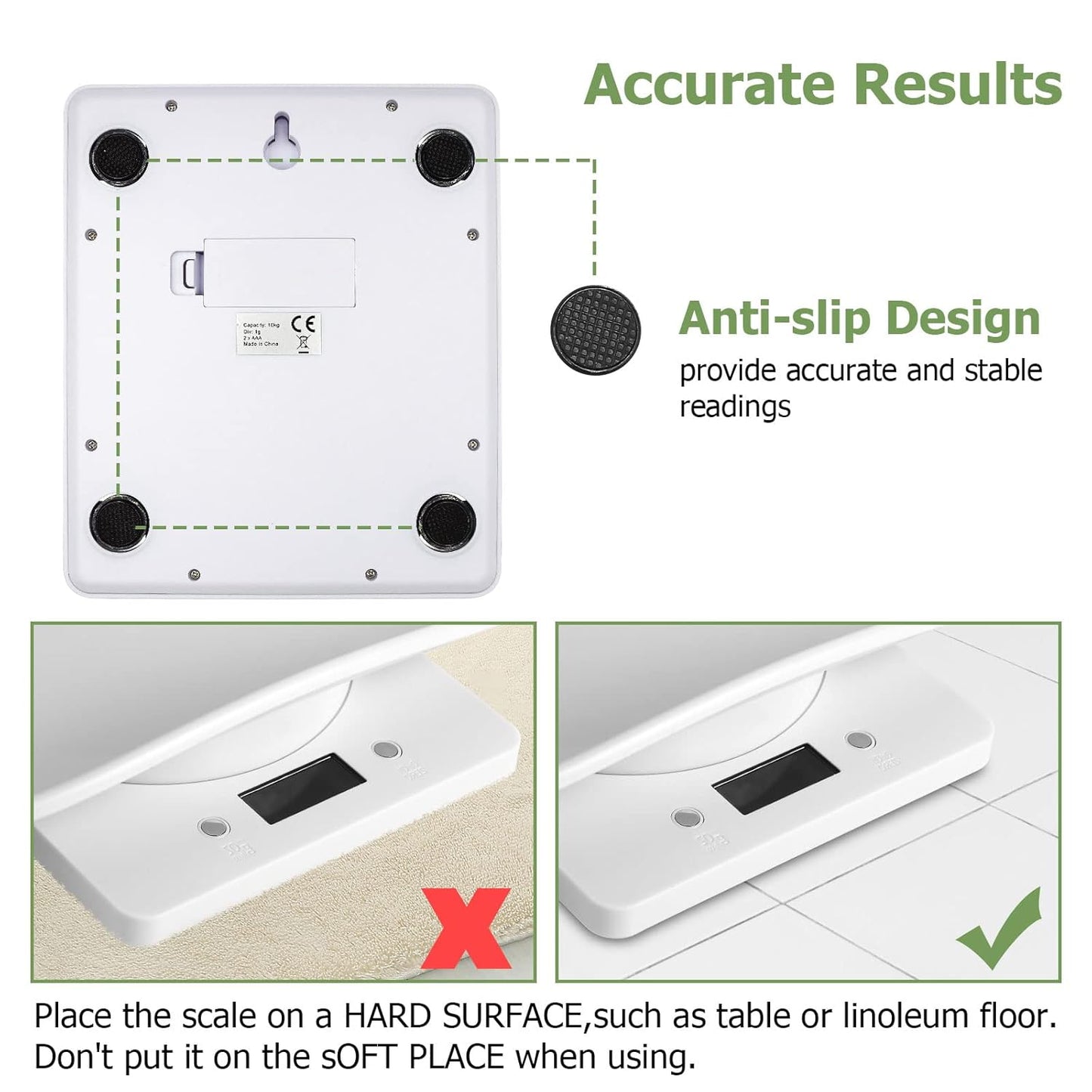 Digital Small Animals Scales for Weighing with Tape Measure, Puppy Whelping Scale Weigh Your Kitten, Rabbit with High Precision, Multifunction Electronic Baby Scales for Small Dogs Cats Crawl Pet