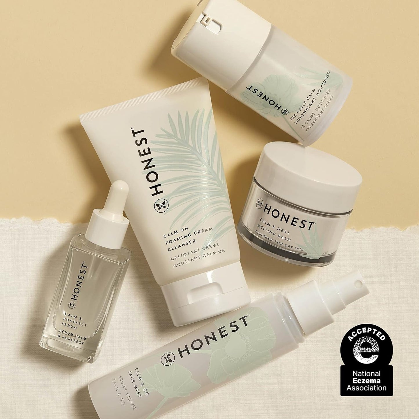 Honest Beauty The Daily Calm Lightweight Moisturizer for Sensitive Skin | Hyaluronic Acid + Calming Phyto-Blend | EWG Verified, Vegan + Cruelty Free | 1.7 fl oz