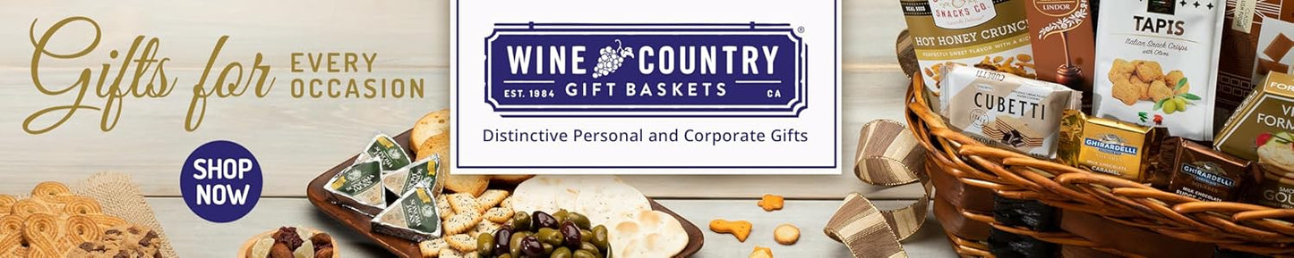 Wine Country Gift Baskets The Bon Appetit Gourmet Gift Basket Gift for Families College Students Appreciation Thank You Congratulations Get Well Soon Care Package