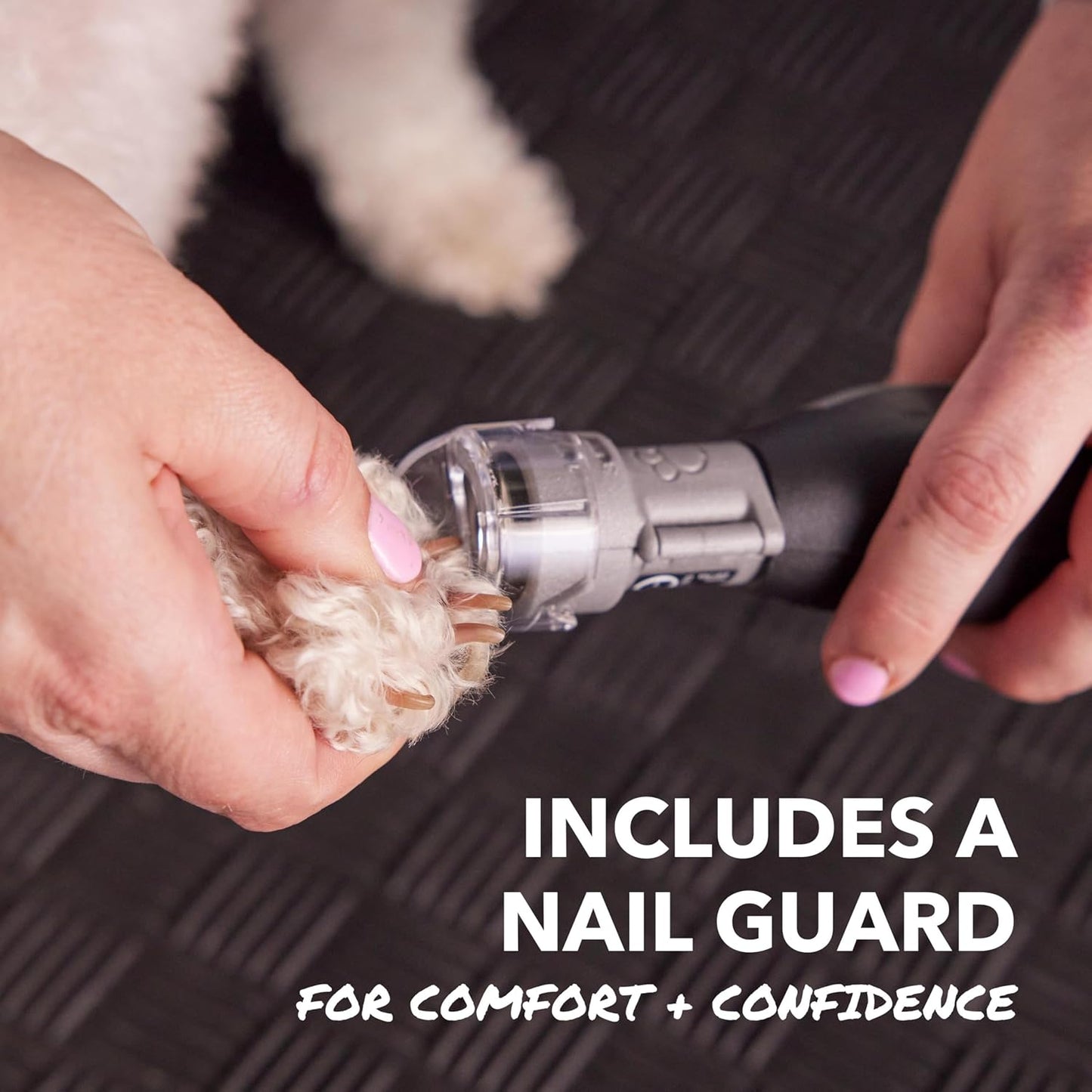 Dremel PawControl 7760-PGK Dog Nail Grinder and Trimmer - Cordless & Rechargeable Pet Grooming Tool Kit - Safe and Humane for Dogs, Cats, and Small Animals