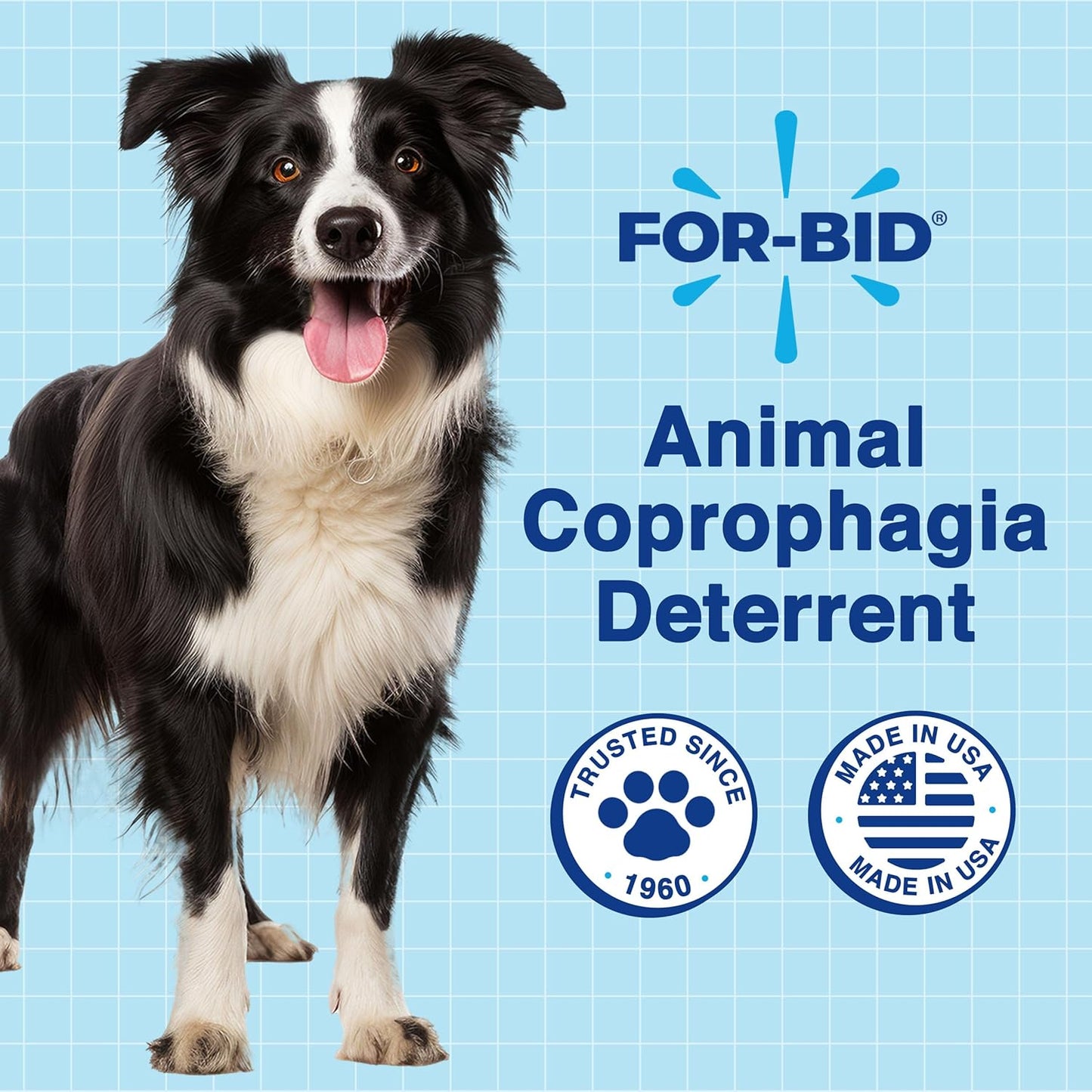 for Dogs and Cats | Stool Eating & Coprophagia Deterrent | Dog & Cat Food Powder Additive to Prevent Dogs from Eating Poop | Safe for Your Pets | Vet Recommended Formula for Anti-Coprophagia