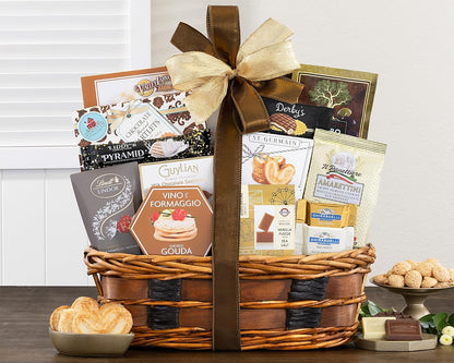 Wine Country Gift Baskets The Bon Appetit Gourmet Gift Basket Gift for Families College Students Appreciation Thank You Congratulations Get Well Soon Care Package