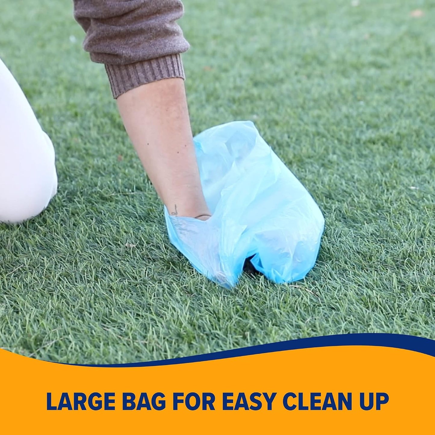 Arm & Hammer Easy-Tear Disposable Dog And Cat Waste Bags With Activated Baking Soda, 180 Dog Poop Bags, 9 x 14 Inches