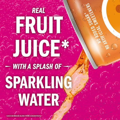 Izze Sparkling Juice, 4 Flavor Variety Pack, 8.4 Fl Oz (24 Count)