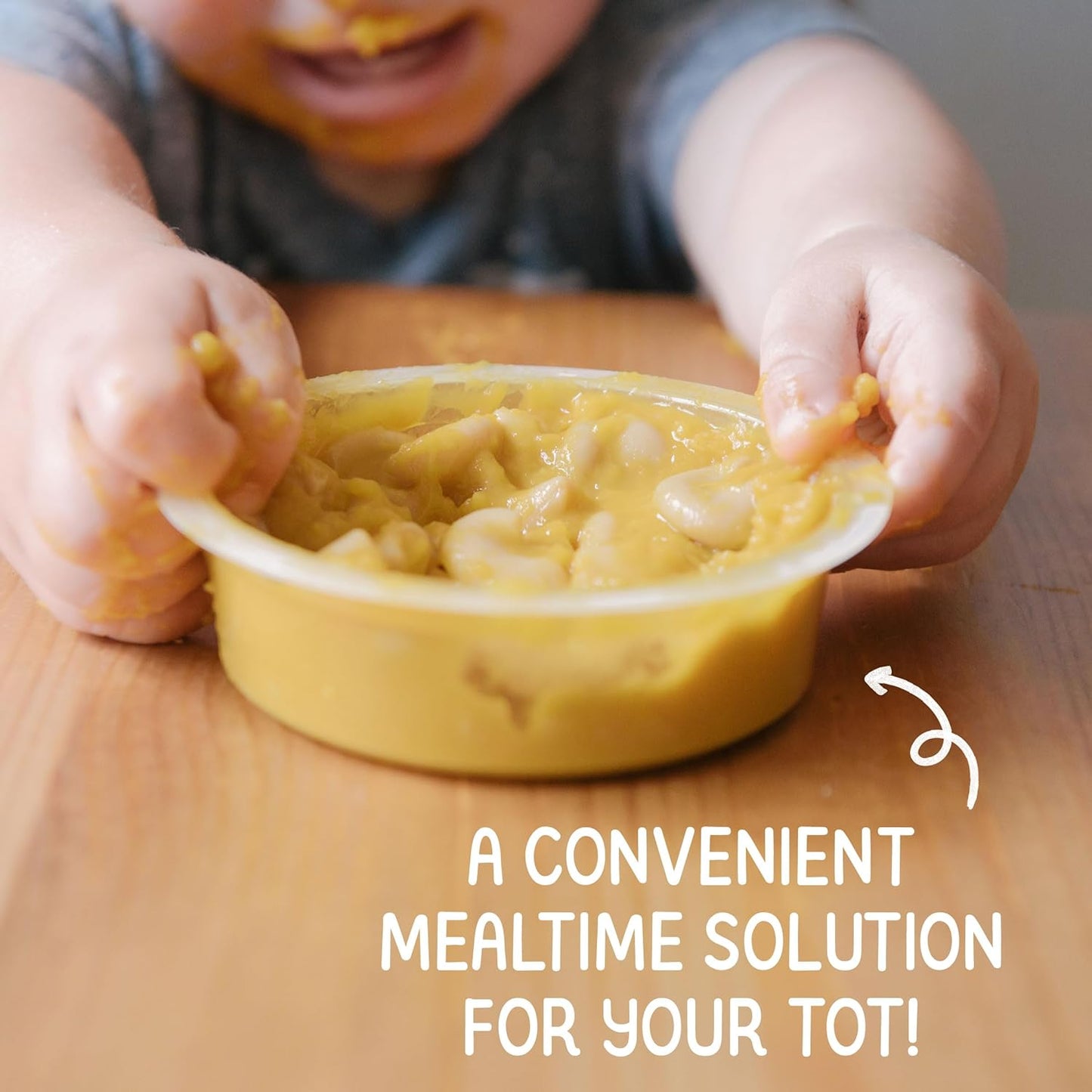 Happy Tot Organics Love My Veggies Bowl, Squash Ravioli with Squash, Pumpkin & Sage Sauce, 4.5 Ounce Pouch (Pack of 8) packaging may vary